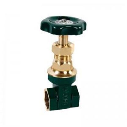 Picture of ZOLOTO BRONZE GATE VALVE ( HEX. TYPE ) SCREWED - 1006 - 20 MM