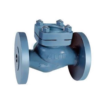 Picture of ZOLOTO CAST IRON HORIZONTAL LIFT CHECK VALVE STRAIGHT PATTERN ( FLANGED ) - 1067 - 40 MM