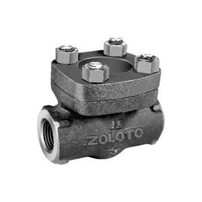 Picture of ZOLOTO FORGED STEEL HORIZONTAL LIFT CHECK VALVE CLASS 800 STANDARD BORE - 1076 - 20 MM