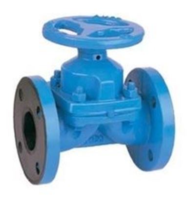 Picture of DELTA CAST IRON RUBBER LINED DIAPHRAGM VALVE ( FLANGE END ) - 40 MM