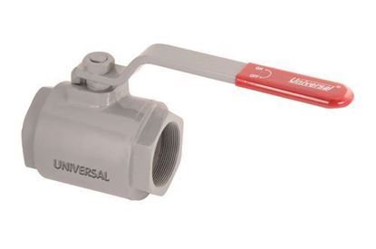Picture of UNIVERSAL CAST IRON 1 PC DESIGN FULL BORE BALL VALVE ( SCREW END ) - 20 MM