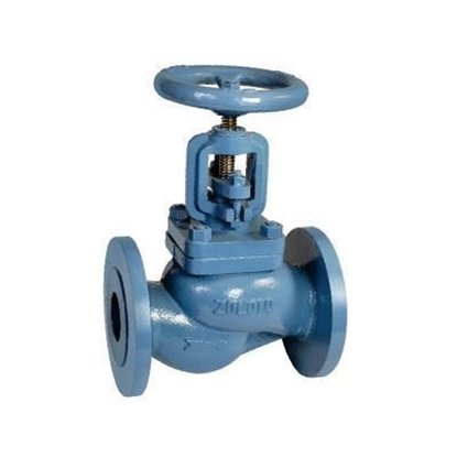 Picture of ZOLOTO CAST IRON GLOBE STEAM STOP VALVE STRAIGHT PATTERN ( FLANGED ) - 1065